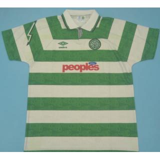 Celtic 1a Equipación 91/92